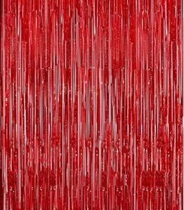 Cortina Metalizada Lisa 1x2m Dourada