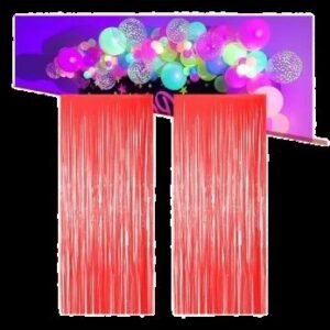 Cortina Holografica 1x2m Dourada