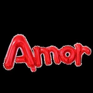 Balão Amor 1 Metro Love Rose
